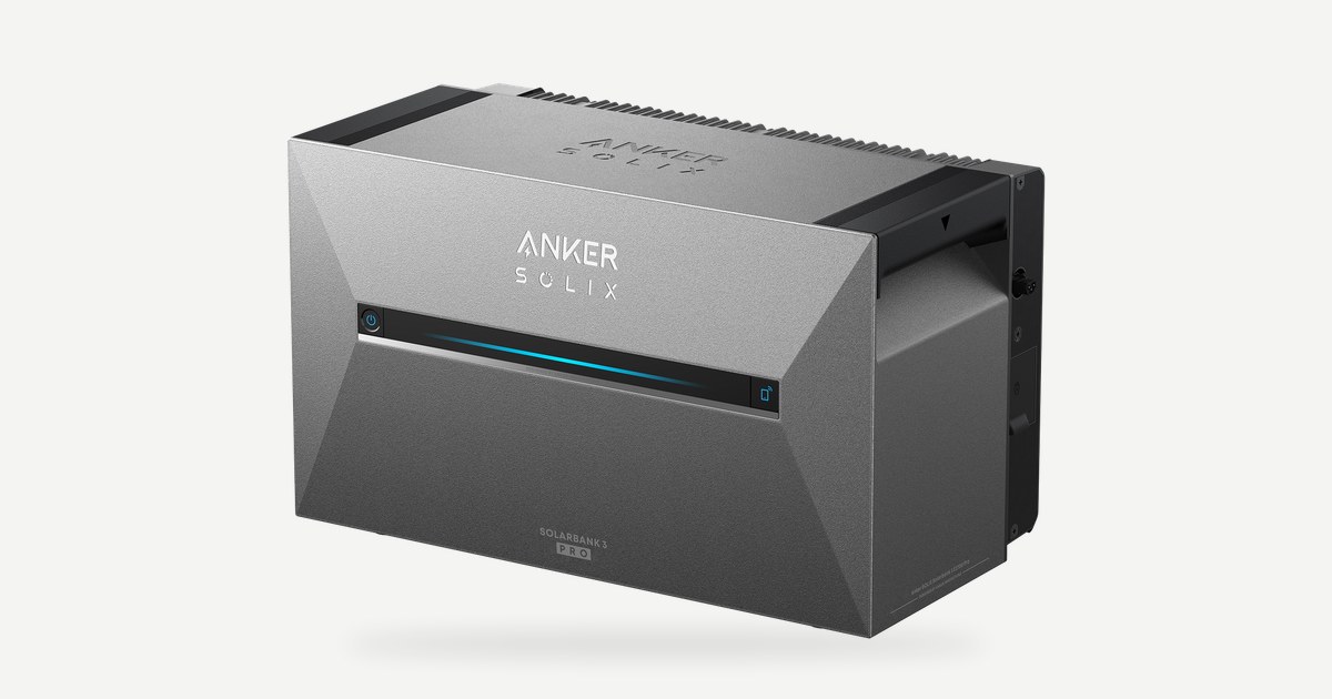 Anker Solix Solarbank 3 E2700 Pro thuisbatterij