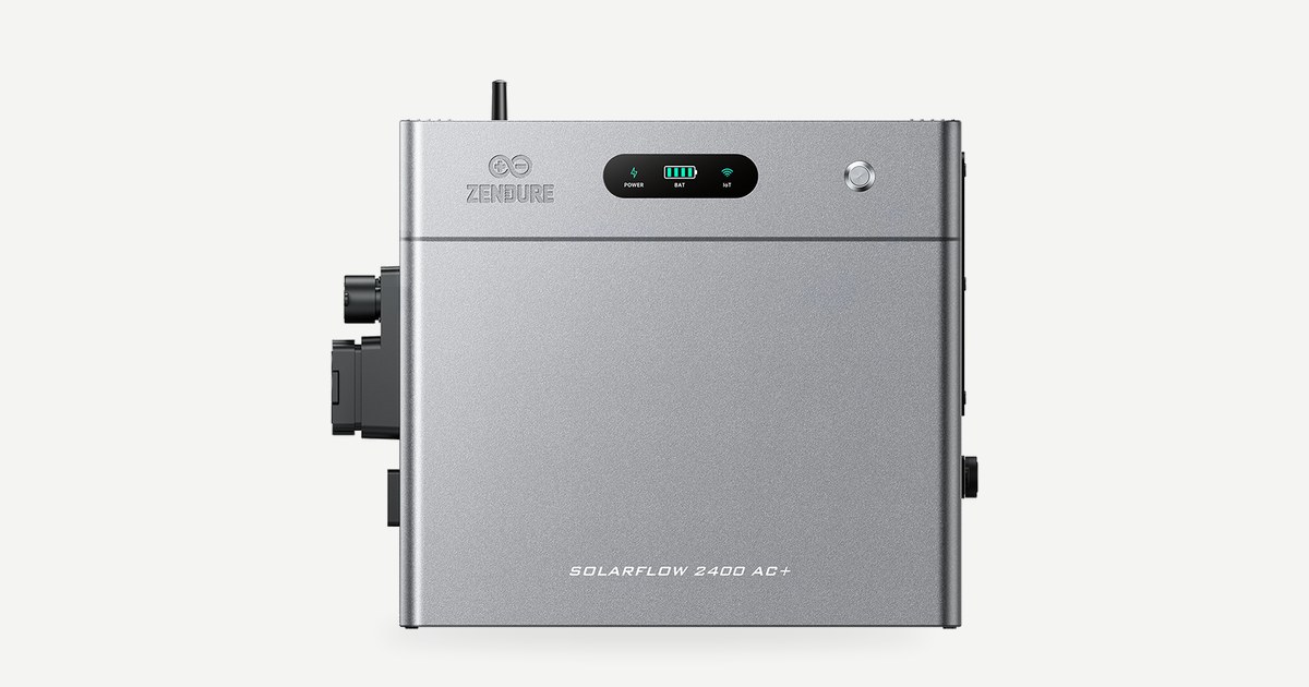 Zendure SolarFlow 2400 AC+, een thuisbatterij met stekker